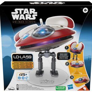 NEW HASBRO STAR WARS OBI-WAN KENOBI L0-LA59 (LOLA) DROID ANIMATRONIC EDITION TOY